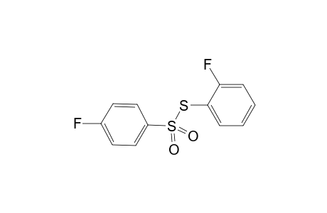 S-2-fluorophenyl 4-fluorobenzenesulfonothioate