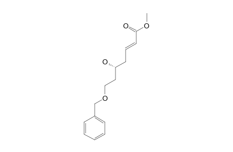 METHYL-(R,E)-7-(BENZYLOXY)-5-HYDROXYHEPT-2-ENOATE