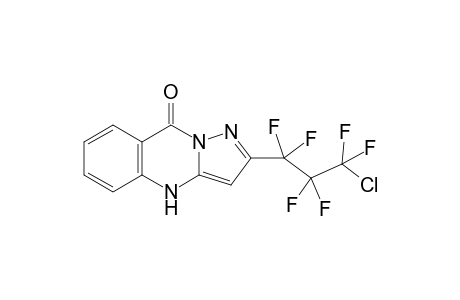 2-(3-Chloro-1,1,2,2,3,3-hexafluoropropyl)-4H-pyrazolo[5,1-b]quinazolin-9-one