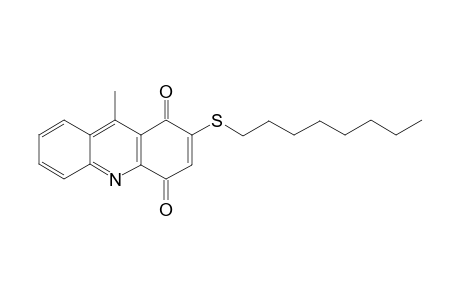 2-(Octylthio)-9-methyl-acridine[l,4]dione