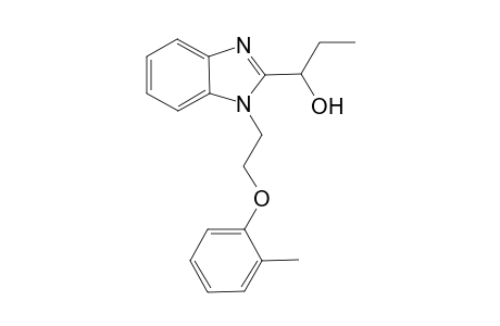 1H-1,3-Benzimidazole-2-methanol, .alpha.-ethyl-1-[2-(2-methylphenoxy)ethyl]-