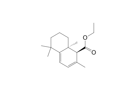 1-Naphthalenecarboxylic acid, 1,5,6,7,8,8a-hexahydro-2,5,5,8a-tetramethyl-, ethyl ester, trans-
