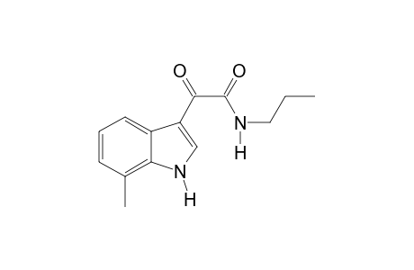 7-Methylindole-3-yl-glyoxylpropylamide