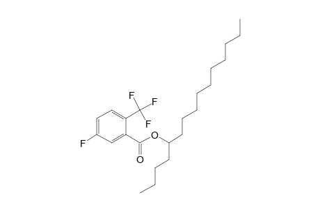 5-Fluoro-2-trifluoromethylbenzoic acid, 5-pentadecyl ester