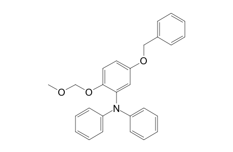 N-(5-Benzyloxy-2-methoxymethoxyphenyl)-N-phenylaniline