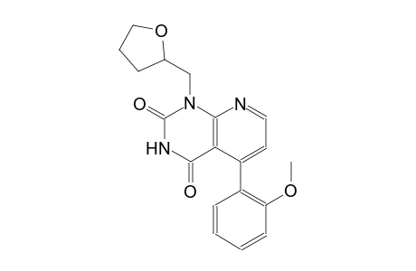 pyrido[2,3-d]pyrimidine-2,4(1H,3H)-dione, 5-(2-methoxyphenyl)-1-[(tetrahydro-2-furanyl)methyl]-