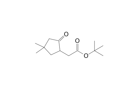 2-[(t-Butoxy)carbonyl]methyl-4,4-dimethylcyclopentanone