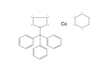 Cobalt, 1,3-cyclohexadien-triphenylmethylcyclopentadienyl-