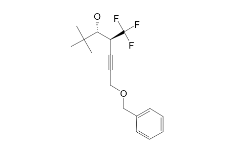 1-(BENZYLOXY)-4-(TRIFLUOROMETHYL)-5-HYDROXY-6,6-DIMETHYL-2-HEPTYNE