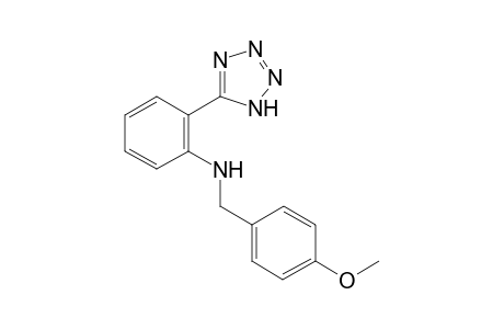 Benzenemethanamine, 4-methoxy-N-[2-(1H-1,2,3,4-tetrazol-5-yl)phenyl]-