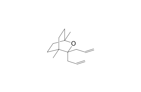 2-OXABICYCLO[2.2.2]OCTANE, 1,4-DIMETHYL-3,3-DI-2-PROPENYL-