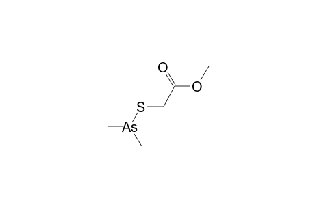 methyl 2-(dimethylarsinothio)acetate