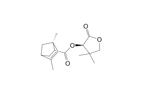 O-((1S)-1,5-Dimethylbicyclo[2.2.1]hept-5-en-2-endo-carbonyl)-D-pantolactone