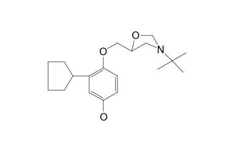 Penbutolol-M (HO-) artifact