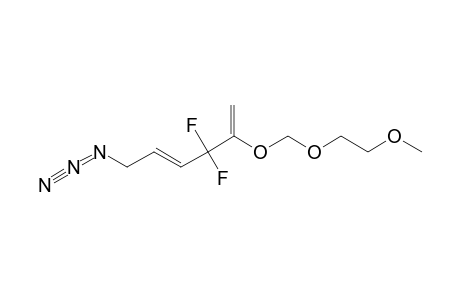 6-AZIDO-3,3-DIFLUORO-2-(2-METHOXY-ETHOXYMETHOXY)-HEXA-1,4-DIENE
