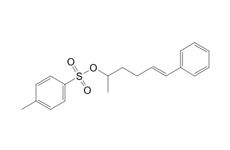(E)-6-Phenyl-5-hexen-2-yl p-toluenesulfonate