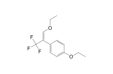 1-Ethoxy-4-[(E)-1-ethoxy-3,3,3-trifluoroprop-1-en-2-yl]benzene