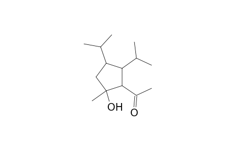 4,5-Diisopropyl-2-hydroxy-2-methylcyclopentyl methyl ketone