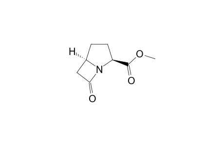 (3S,5R)-CARBAPENAM-5-CARBOXYLIC-ACID-METHYLESTER;(3S,5R)-1-AZABICYCLO-[3.2.0]-HEPTAN-7-ONE-2-CARBOXYLIC-ACID-METHYLESTER