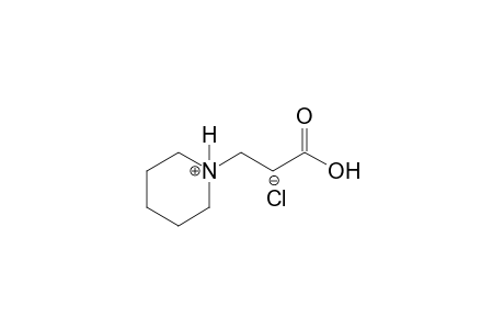 piperidinium, 1-(2-carboxyethyl)-, chloride