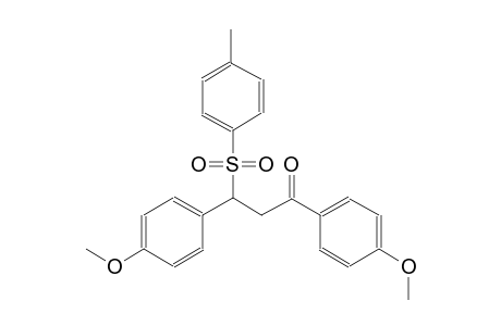 1,3-bis(4-methoxyphenyl)-3-[(4-methylphenyl)sulfonyl]-1-propanone