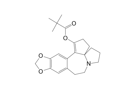 2,3,5,6,8,9-Hexahydro-1-(pivaloyloxy)-4H-cyclopenta[a][1,3]dioxolo[4,5-h]pyrrolo[2,1-b][3]benzazepine