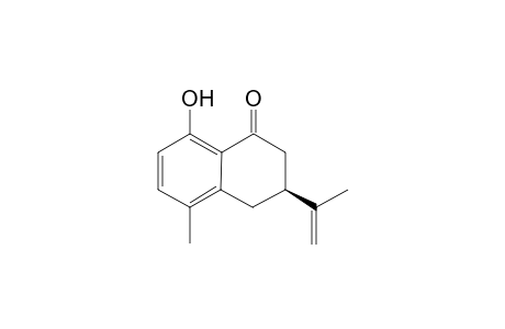 1-Oxo-3-(1'-methyl-1'-ethenyl)-5-methyl-8-hydroxy-1,2,3,4-tetraahydronaphthalene