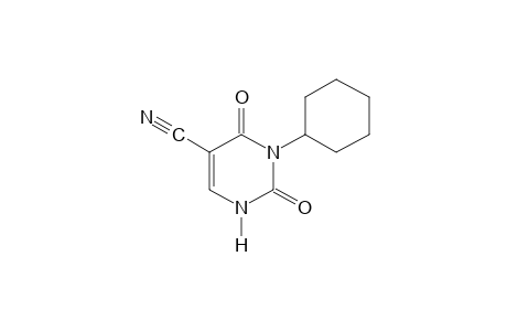3-CYCLOHEXYL-2,4-DIOXO-1,2,3,4-TETRAHYDRO-5-PYRIMIDINECARBONITRILE