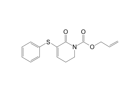 N-Allyloxycarbonyl-3-(phenylthio)-5,6-dihydro-2(1H)-pyridinone