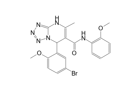7-(5-bromo-2-methoxyphenyl)-N-(2-methoxyphenyl)-5-methyl-4,7-dihydrotetraazolo[1,5-a]pyrimidine-6-carboxamide