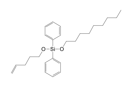 Silane, diphenylnonyloxy(pent-4-en-1-yloxy)-