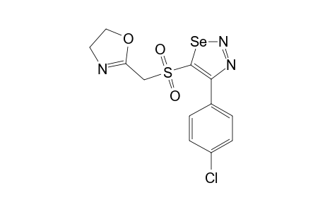 5-(4',5'-DIHYDROOXAZOL-2'-YL-METHYLSULFONYL)-4-PARA-CHLOROPHENYL-1,2,3-SELENADIAZOLE