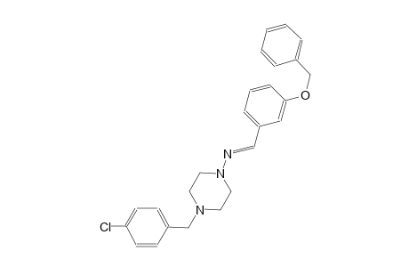 1-piperazinamine, 4-[(4-chlorophenyl)methyl]-N-[(E)-[3-(phenylmethoxy)phenyl]methylidene]-