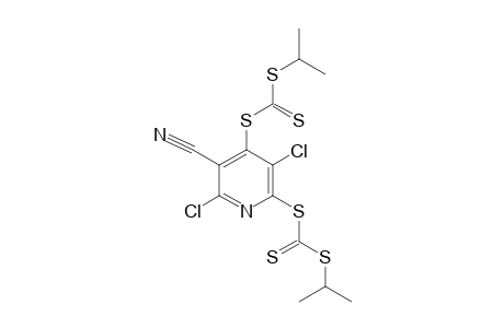 2,5-DICHLORO-3-CYANOPYRIDINE-4,6-BIS-[ISOPROPYLTHIOCARBONATE]