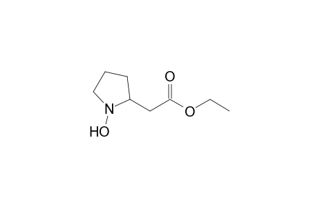 Ethyl (1-Hydroxypyrrolidin-2-yl)acetate