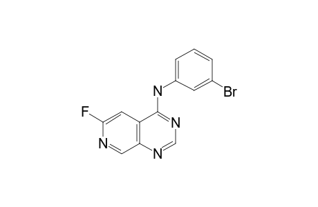 (3-bromophenyl)-(6-fluoropyrido[4,5-e]pyrimidin-4-yl)amine