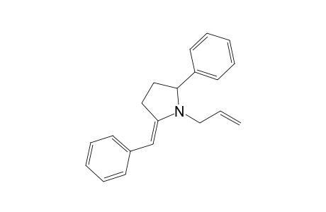 1-Allyl-2-benzylidene-5-phenylpyrrolidine