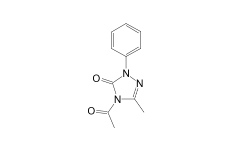 4-Acetyl-5-methyl-2-phenyl-1,2,4-triazol-3-one