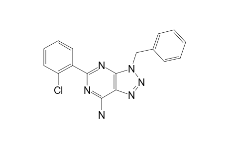 7-AMINO-3-BENZYL-5-ORTHO-CHLOROPHENYL-3H-1,2,3-TRIAZOLO-[4.5-D]-PYRIMIDINE