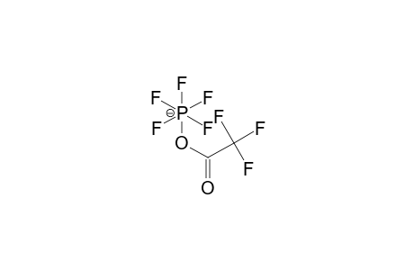 TRIFLUOROACETOXYPHOSPHAPENTAFLUORIDE-(1-)