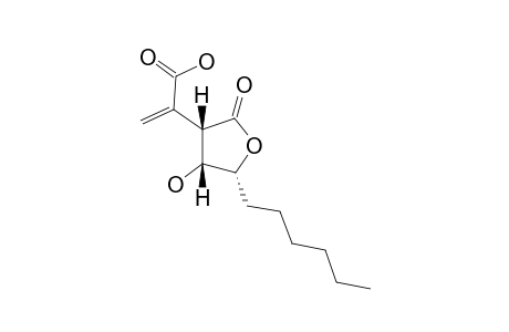 SPOROTHRIC-ACID;2-[(3S,4R,5R)-5-HEXYL-4-HYDROXY-2-OXO-TETRAHYDRO-FURAN-3-YL]-PROP-2-ENOIC-ACID