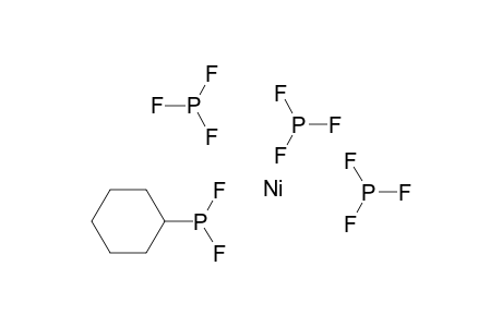 (Cyclohexyldifluorophosphane)tris(trifluorphosphane)nickel(0)