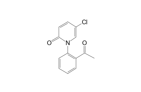 1-(2-Acetylphenyl)-5-chloro-1H-pyridin-2-one