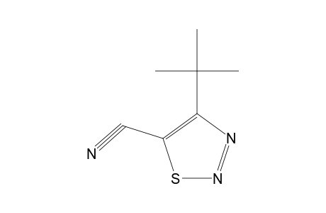4-tert-Butyl-1,2,3-thiadiazole-5-carbonitrile