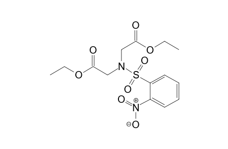 Diethyl 2,2'-(((2-nitrophenyl)sulfonyl)azanediyl)diacetate