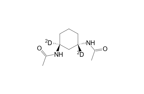 Acetamide, N,N'-(1,3-cyclohexanediyl-1,3-D2)bis-, trans-