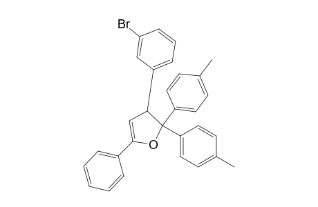 2,3-Dihydro-2,2-bis(4-methylphenyl)-3-(3-bromophenyl)-5-phenylfuran