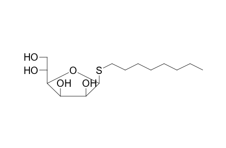 .beta.-D-Mannothiofuranoside, S-n-octyl-