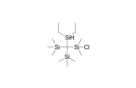 (Chlorodimethylsilyl)(diethylsilyl)bis(trimethylsilyl)methane