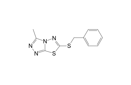 6-(Benzylthio)-3-methyl[1,2,4]triazolo[3,4-b][1,3,4]thiadiazole
